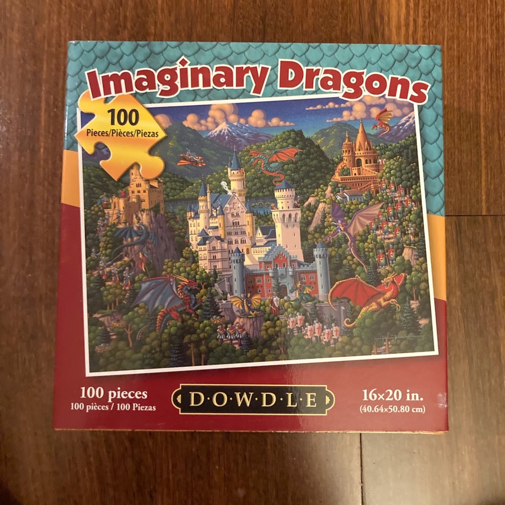 100 Piece Imaginary Dragons Puzzle